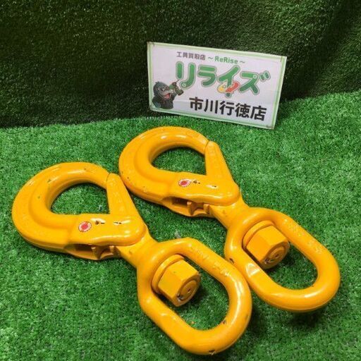 ヨーク YE-10-8 スイベルフック 2個セット<br>【市川行徳店:IT04M10LIBVS】