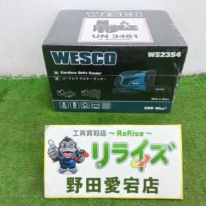 WESCO WS2354 コードレスデルターサンダー<br>【野田愛宕店:IT0582SZ4PWG】