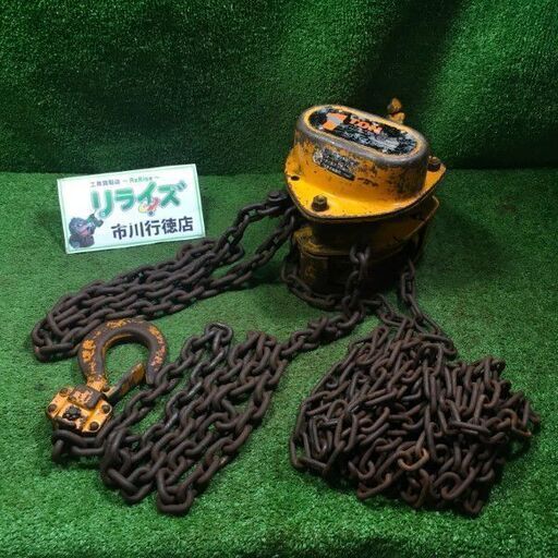 KITO M3 チェーンブロック 1t<br>【市川行徳店:IT410YCH7WD4】