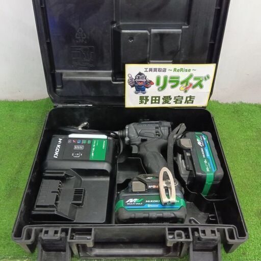 ハイコーキ WH36DC インパクトドライバー<br>【野田愛宕店:ITCP6CAM9OB4】