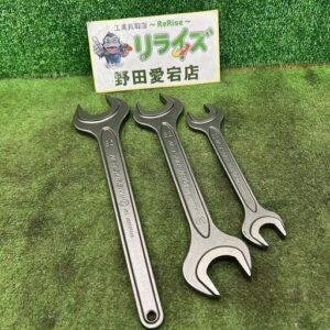 ネツレン スパナ3本セット 【36】 【32-30】 【22-19】<br>【野田愛宕店:ITZT0I4EKRCY】