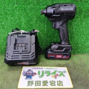 京セラ BIDZ-20 充電式インパクトドライバー【野田愛宕店:ITDERH0KDQ40】