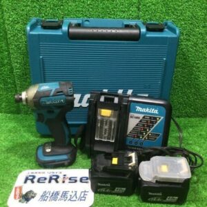 makita/マキタ TD137DRFX 充電式インパクトドライバー バッテリー2個付き【船橋馬込店:ITV45IWS4V0Q】