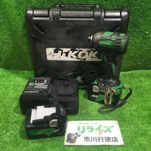 HiKOKI/ハイコーキ<br>WH36DA コードレスインパクトドライバー フルセット【市川行徳店:IT7P5ZG0CGJC】