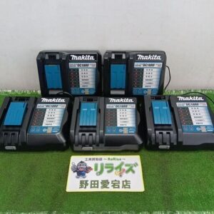 makita/マキタ<br>DC18RF 充電器5台セット【野田愛宕店:ITGV3H13CGUG】
