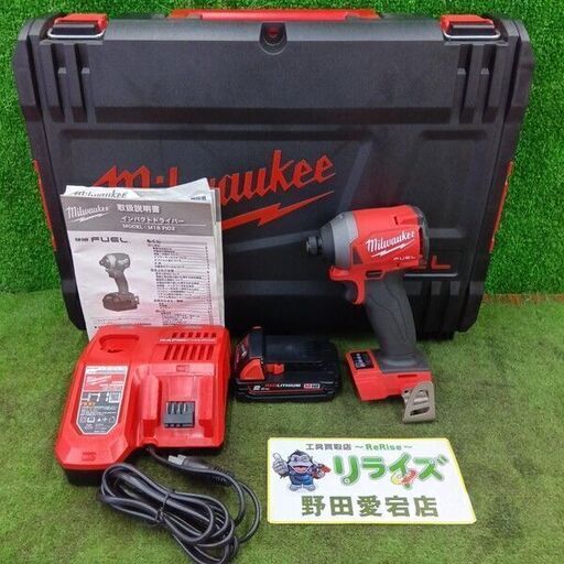 Milwaukee/ミルウォーキー<br>M18FID2 インパクトドライバー【野田愛宕店:ITQHYSPMA7JU】