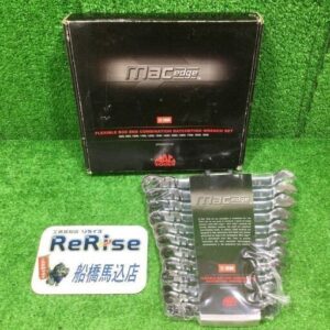 MACTOOLS/マックメカニクスツールズ<br>SRWMF612K フレックスコンビネーションレンチ12本セット【船橋馬込店:ITX5I4IMGU1W】