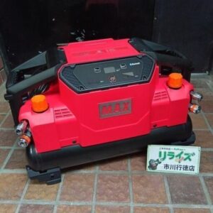 MAX<br>AK-HH1310E 高圧コンプレッサー レッド【市川行徳店:IT9YC70MQB05】