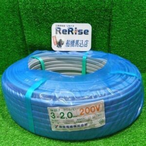 弥栄<br>EM EEF/F 3×2.0mm 100m タイシガイセン【船橋馬込店:ITS5HMBNO3LI】