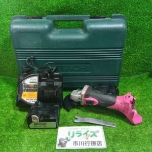 HITACHI/日立<br>G18DSL コードレスディスクグラインダ フルセット【市川行徳店:ITA40OIJTM2O】