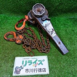 メーカー不明<br>0.8t レバーホイスト【市川行徳店:ITRCONKFO6IG】