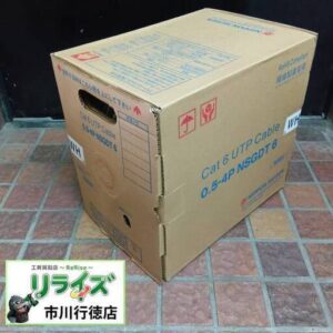 日本製線<br>Cat6e UTPケーブル 0.5-4P WH【市川行徳店:ITRMQA99IAWT】
