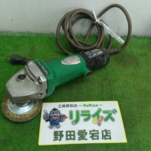 HITACHI/日立<br>G10SM3 ディスクグラインダー 100mm【野田愛宕店:IT7AHQK6RX47】
