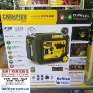 チャンピオン・GGG<br>ガスガソリン発電機3800<br>501003-J<br>【船橋馬込店:ITFB5PN5UF5S】