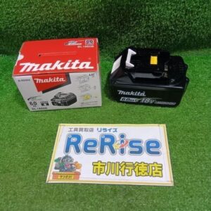 makita/マキタ<br>BL1860B バッテリー 充電回数1回【市川行徳店:ITFR3COBRT4B】