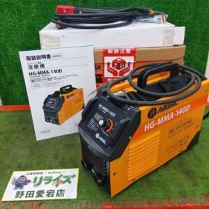 ハイガー<br>HG-MMA-140D インバーター直流溶接機【野田愛宕店:ITS4NZJXCXWW】