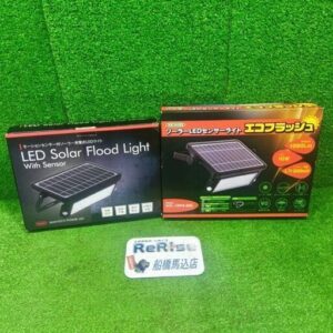 日動工業<br>SOL-10PIR-60K ソーラーLEDセンサーライト エコフラッシュ10W【船橋馬込店:ITSHV437CJC7】