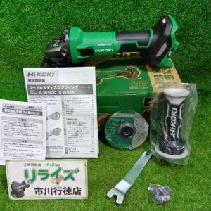 HiKOKI/ハイコーキ<br>G3610DC(NN) コードレスディスクグラインダ 100mm【市川行徳店:ITW4NQ9ZNTH6】