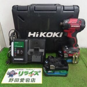 HiKOKI/ハイコーキ<br>WH36DD(2XPRS) インパクトドライバー【野田愛宕店:IT8RNKD0U3LS】