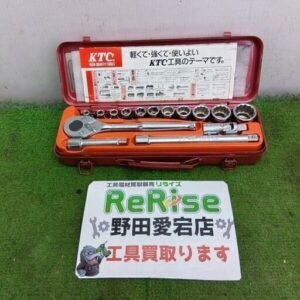 KTC/京都機械工具<br>B211 ソケットレンチセット【野田愛宕店:ITABN03G85N4】