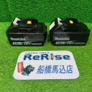 makita/マキタ<br>リチウムイオンバッテリー 18V/3.0Ah BL1830B【船橋馬込店:ITR8UUI76VLA】