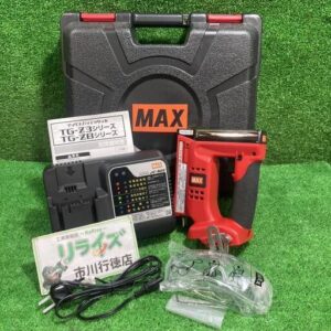 MAX/マックス<br>TG-ZB-BC/40A 充電式タッカ 14.4V【市川行徳店:IT6GC5SWPRB2】