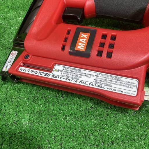 MAX/マックス<br>TG-ZB-BC/40A 充電式タッカ 14.4V【市川行徳店:IT6GC5SWPRB2】 - 画像 (3)