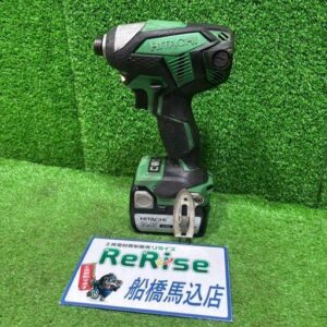 HiKOKI/ハイコーキ<br> コードレスインパクトドライバー WH14DKL(NN)(L)【船橋馬込店:ITDI2M3TQL1S】