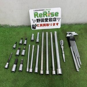 KTC/京都機械工具<br>エクステンションバー・六角・ラチェットセット【野田愛宕店:ITIZK92O8GRJ】