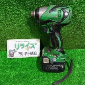HiKOKI/ハイコーキ<br>コードレスインパクトドライバー WH14DBAL2(2LSCK)(L)【市川行徳店:ITMKCBXVF5G5】