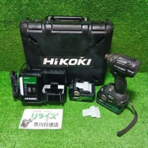HiKOKI<br>WH36DC コードレスインパクトドライバー フルセット【市川行徳店:ITAVT6BG1LRA】