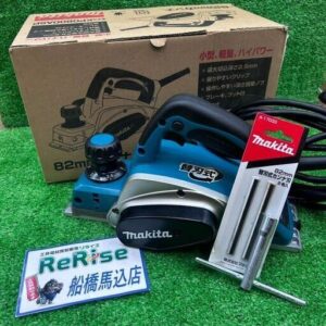 makita/マキタ<br>100V 82mm電気カンナ KP0800ASP 替刃式【船橋馬込店:ITKQXSPZ9SPW】
